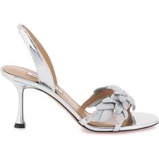 44 ½ Sandali con tacco Aquazzura Galactic Flower - Silver