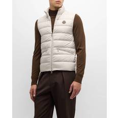 Moncler Men Vests Moncler Treompan down vest white