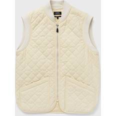 Hvid Veste A.P.C. Blouson Silas Bai Male Tøj - Beige