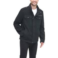 Jackets Levi's Washed Cotton Military Jacket, Black