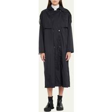 Moncler Coats Moncler Black Deva Trench Coat