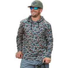 Camouflage - Men Tops Burlebo Men's Performance Hoodie Throwback Camo