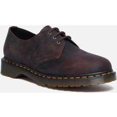 Men Derby Dr. Martens 1461 Waxed Leather Shoes