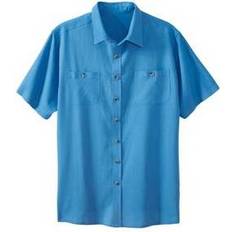 KingSize men's big & tall short-sleeve linen shirt