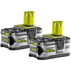 Ryobi batteri 18v batterier och laddbart Ryobi One+ RB18L50 2-pack