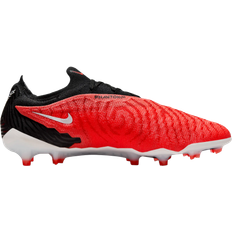 Men - Red Soccer Shoes Nike Phantom GX Elite M - Bright Crimson/White/University Red/Black