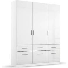 Kleiderschrank weiß 3 türig Rauch Celle Kleiderschrank 90x197cm