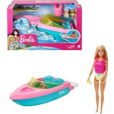 Barbie Doll & Boat with Puppy