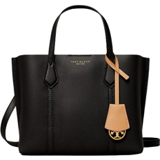 Small Perry Triple Compartment Tote Bag - Black