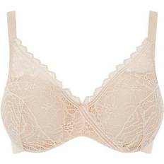 Floral touch covering memory bra Chantelle Floral Touch Bra - Golden Beige