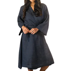 Zijde Nachtkleding Kayori Kimono Tencel - Dark Blue