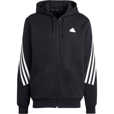 Kleding Adidas Future Icons 3-Stripes Full-Zip Hoodie - Black/White