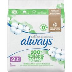 Always Cotton Protection Long hygiejnebind Parfumefri 9