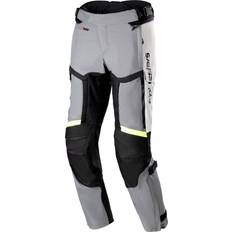 Alpinestars Motorhelmen Alpinestars Bogotá Pro 4S, textielbroek Drystar kleur: Lichtgrijs/Zwart/Neon-Geel maat: