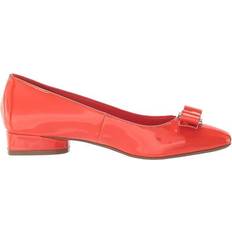 Polyurethane - Women Ballerinas Anne Klein Charleston - Red