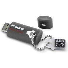 Integral Crypto Drive Fips 197 Encrypted 8GB USB 3.0