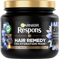 Garnier hair remedy Garnier Respons Magnetic Charcoal Hair Remedy Mask