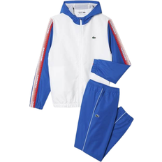 Herren - Mehrfarbig Jumpsuits & Overalls Lacoste Men's Tennis Regular Fit Jogger Set - White/Royal