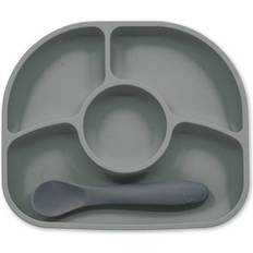 Anti-Spill Tallerken Grey 1 stk