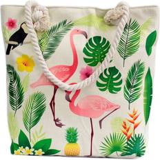 Rope Handle Bag Flamingo & More