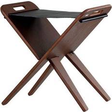 Piet Hein Klaburet Stool Walnut Black Dining Table