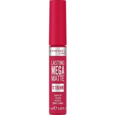 Rimmel Lasting Mega Matte liquid lip color #910-fuchsia flush