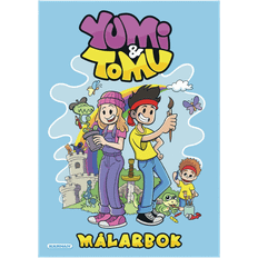 Yumi & Tomu Målarbok