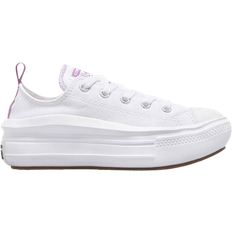 Converse Younger Kid's Chuck Taylor All Star Move Platform - White/Pixel Purple/White