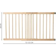 Northix Polski Producent Safety Gate 72-122cm [Levering: 4-5 dage]