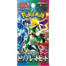 Board Games Pokémon Trading Card Game Scarlet & Violet Triplet Beat Booster Pack JAPANESE 5 Cards