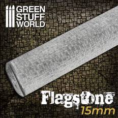Kageruller Green Stuff World Rolling Pin Flagstone 15mm Kagerulle