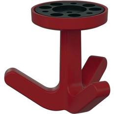 Red Towel Hooks Hewi Dreifach-Drehhaken 477.94B030 elastisch, Kunstoff