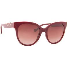 Liu Jo Oval Acetate Sunglasses with Oval Shape - Purple