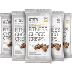 35.0 g Bars Star Nutrition Fitness Choco Crisps 5 stk