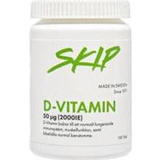 Vitamin d 50 Skip Nutrition D-Vitamin tabletter 50 µg 100