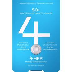 Vitamin d 50 4Her 4Her 50+ Kosttillskott 60 st