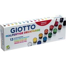 Blå Skolelim Giotto Skolemaling Assorterede Farver 13 x 18,0 ml F351300