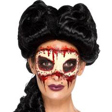 Herrer Makeup Smiffys Sårprotese Maske