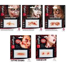 Rot Schminke Smiffys Zombie-Wunde falsche Wunde Halloween Make-up rot