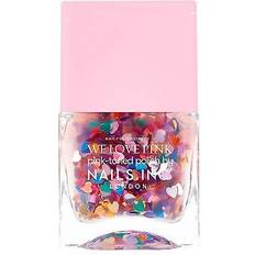 Nails Inc Kensington Rainbow Heart Topper Polish