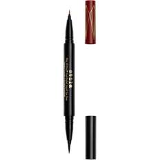 Luster/Shimmers Eyeliners Stila Stay All Day Dual-Ended Liquid Eye Liner Sangria / Intense Black