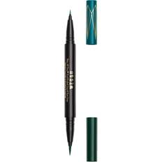 Matte Eyeliners Stila Stay All Day Dual-Ended Liquid Eye Liner Teal / Intense Jade