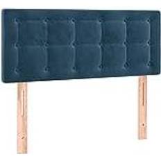 Bleu Têtes de lit vidaXL Bleu foncé 90x5x78/88 cm Velours Tête de lit