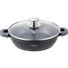 Soupape Vapeur Intégrée Sauteuses Cheffinger Servierpfanne schmorpfanne kochtopf induktion ø36cm alu mit Klappe