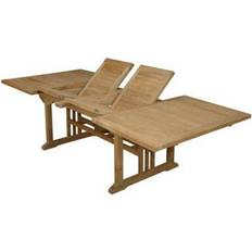 Garden Table Sahara Collection TBX-126RD 80" 126" Double Extension