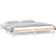 Elektrisch Bettrahmen vidaXL LED Bed Frame 4FT Bettrahmen