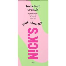 Suklaat ale Nicks Milk Chocolate Hazelnut Crunch 75 g