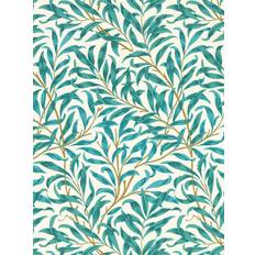 William Morris Boughs Wallpaper Teal W0172/05