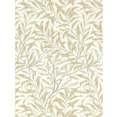 William Morris Boughs Wallpaper Linen Grey W0172/3