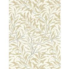 William Morris Clarke & Clarke Tapete Willow Boughs Linen beige